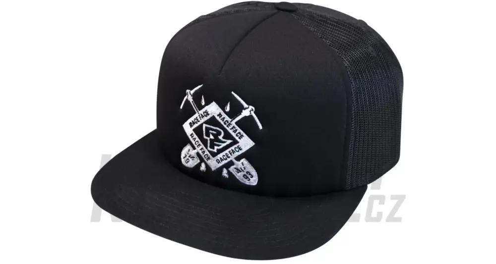 Kšiltovka Race FaceFace Crest Trucker Hat uni černá Nakupujte Hned