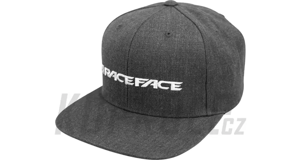Kšiltovka Race Face Classic Logo Fitted Hat Uni šedá Jen Po Omezenou Doba