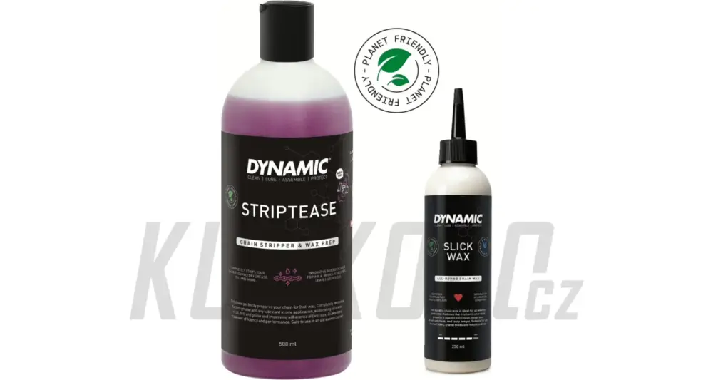 Dokud Zásoby Vydrží Balíček Dynamic Start Wax Set - Dynamic Striptease 500 ml + Dynamic Slick Wax 250 ml