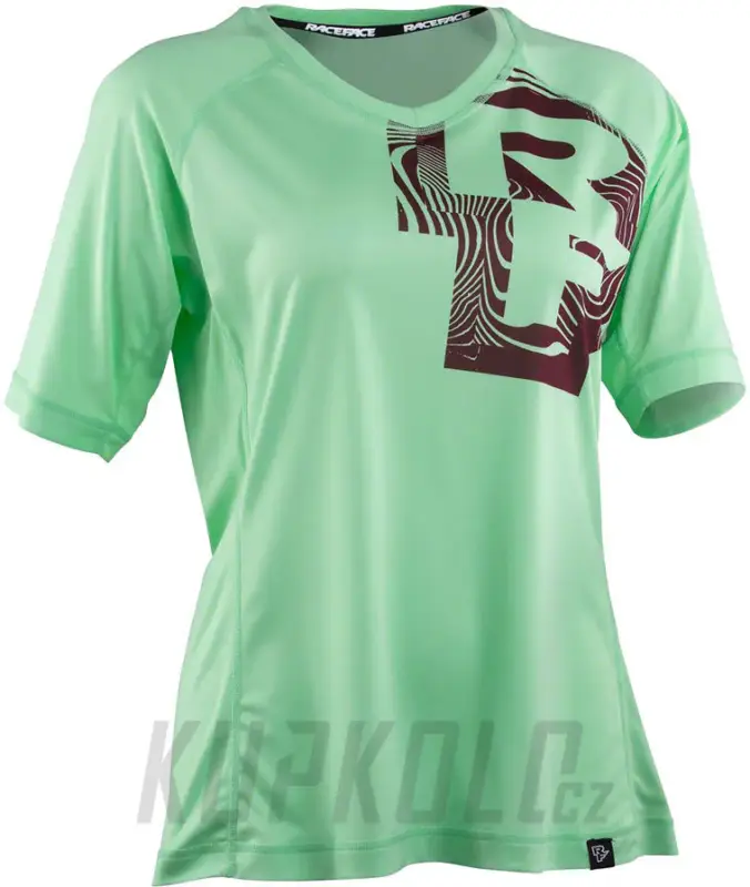 Vrácení Zdarma Dámský dres Race Face Nimby Jersey Lime