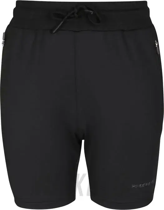 Progress SYMBOL SHORTS JUNIOR juniorské teplákové kraťasy, černá Must-Have