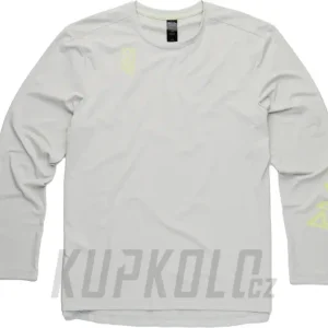 Pánský dres Race Face Commit Long Sleeve Tech Top Concrete Aktuální