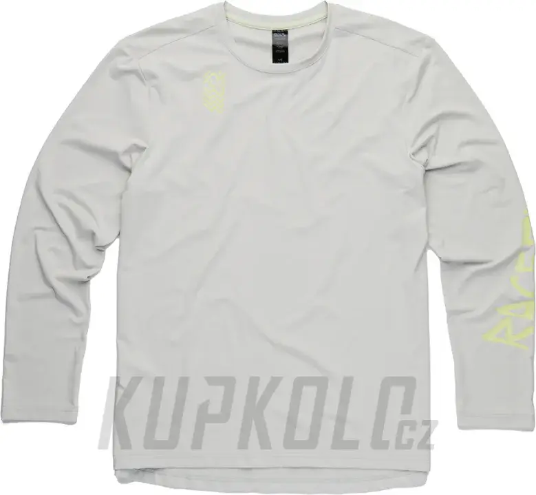Pánský dres Race Face Commit Long Sleeve Tech Top Concrete Aktuální