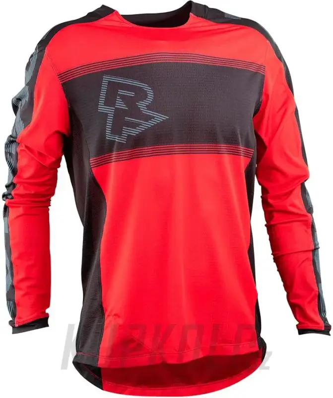 Pánský dres Race Face Ruxton Jersey Rouge Long Sleeve dlouhý rukáv, červená Hit Sezóny