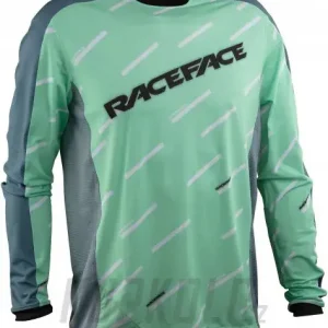 Pánský dres Race Face Ruxton Jersey Rouge Long Sleeve dlouhý rukáv, lime Top Prodej