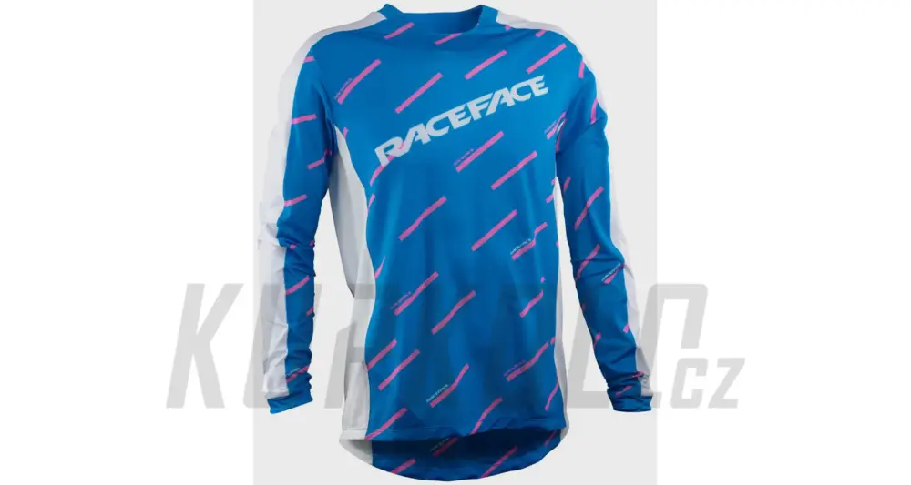 Hit Sezóny Pánský dres Race Face Ruxton Jersey Rouge Long Sleeve dlouhý rukáv, Royale