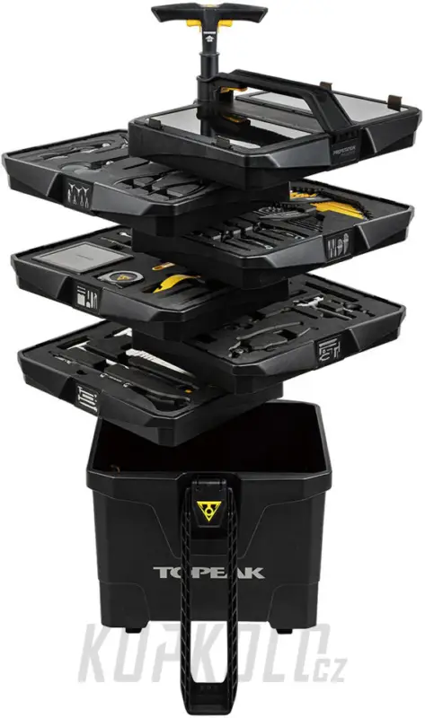 Nejlepší Cena Topeak Prepstation TEAM ISSUE dílenská sada nářadí, 48 ks