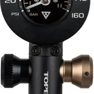 Topeak Airbooster G+ pumpa CO2 + manometr Finální Výprodej
