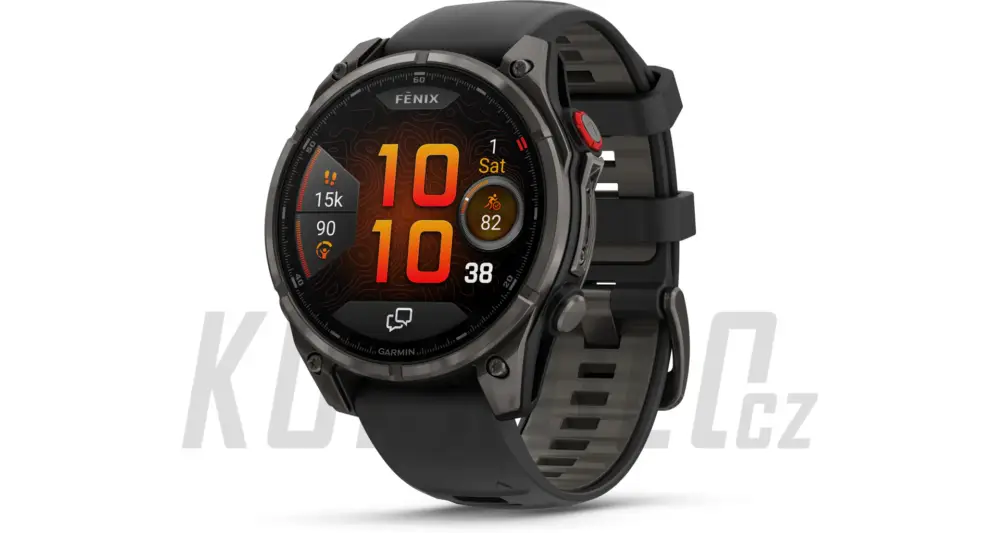Nakupujte Hned Garmin Fenix 8 Pro Amoled Sapphire 47 mm Carbon Grey