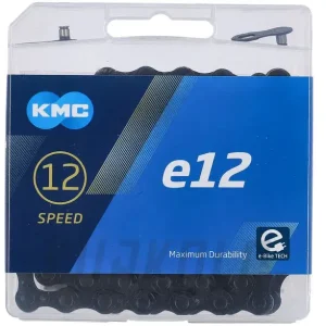KMC e12 řetěz pro elektrokola, 130 článků, černý Omezená Nabídka