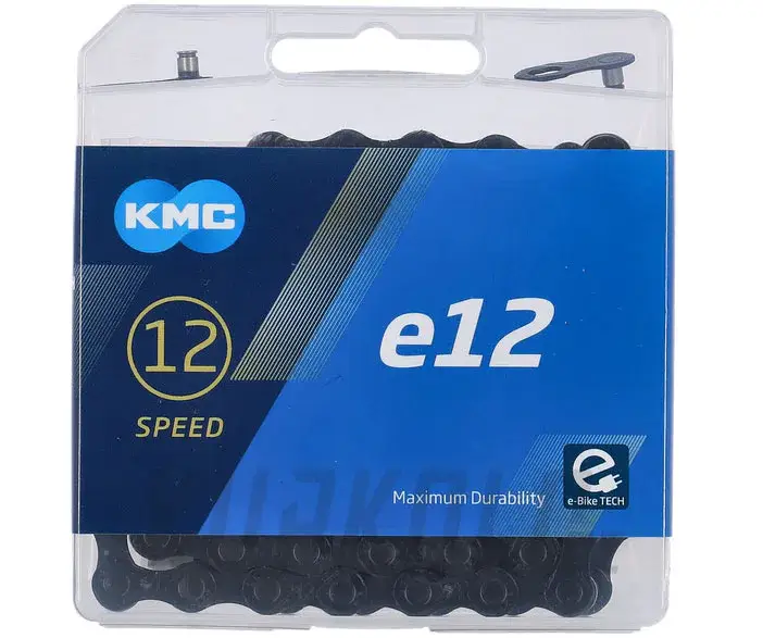 KMC e12 řetěz pro elektrokola, 130 článků, černý Omezená Nabídka