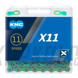 Pouze Dnes Řetěz KMC X-11, 118 článků, X-Bridge, Aurora blue