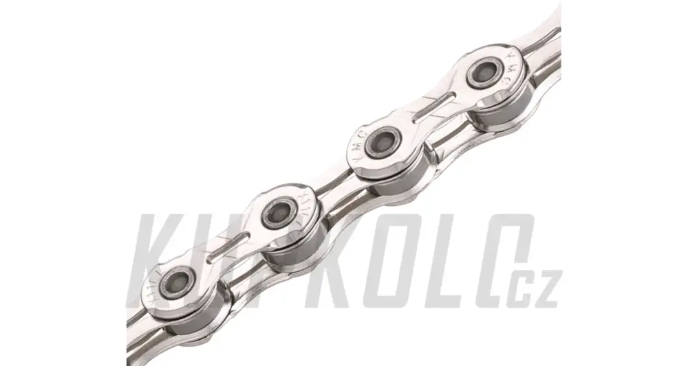 Řetěz KMC X-11EL, 118 článků, Extra Light, X-Bridge, silver Aktuální