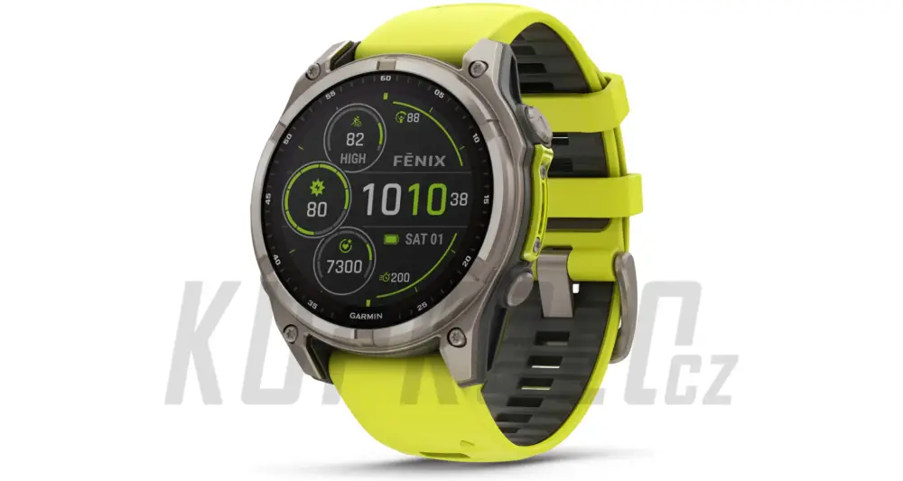 Garmin Fenix 8 Solar Sapphire 47 mm Yellow Graphite Odeslání Ihned