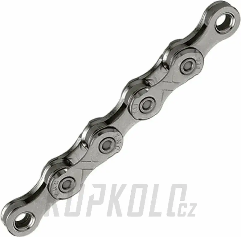 Značkový Řetěz KMC X-11, 118 článků, X-Bridge, stříbrná, balení PE