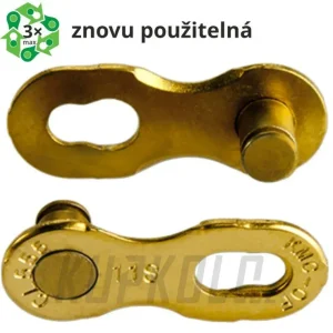 Oblíbený Spojka KMC 11R Gold pro řetěz 11s, 2ks