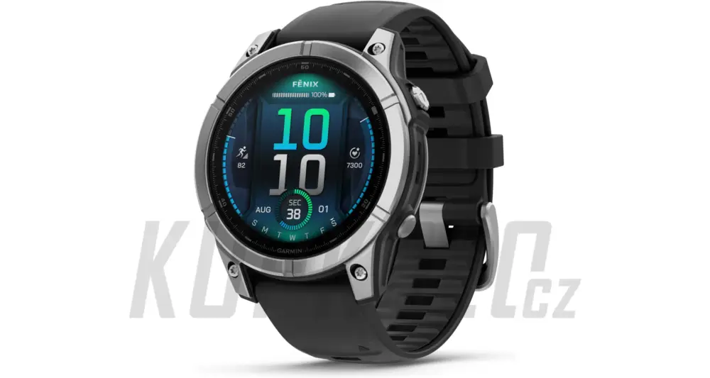 Garmin Fenix E Steel Black Bezpečná Platba