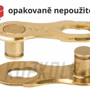 Nejlepší Cena Spojka KMC 12NR Ti-N Gold pro řetěz 12s, 1ks