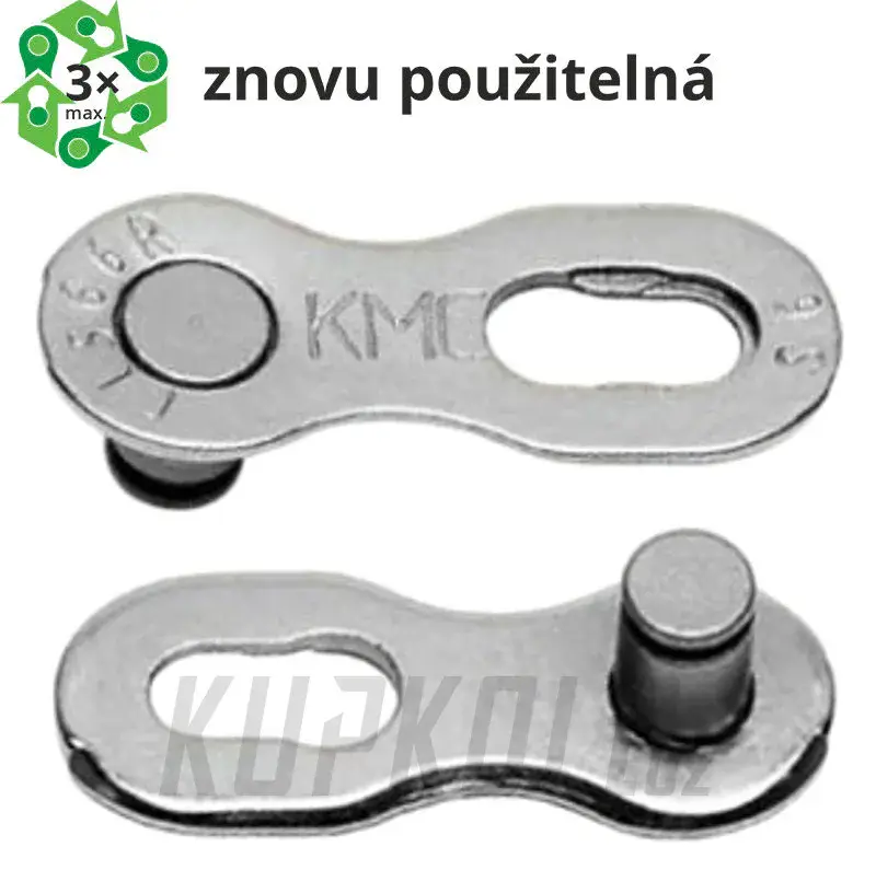 Must-Have Spojka KMC 9R EPT pro řetěz 9s, 1ks