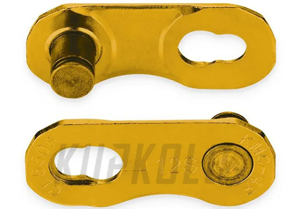 Bezpečná Platba Spojka KMC X Flattop NR Gold pro 12s, 2ks