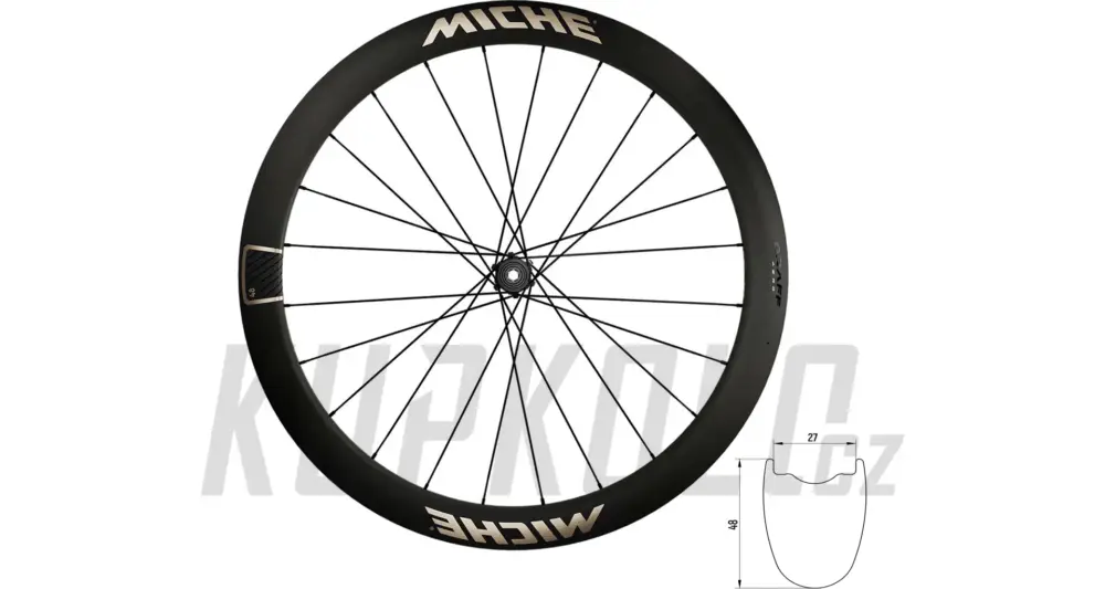 Oblíbený Gravel kolaMICHE GRAFF AERO 48 SH TLR