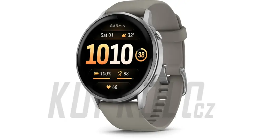 Vysoce Kvalitní Garmin Venu 4, 45 mm, šedá