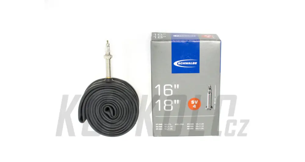 Dětská duše Schwalbe SV4 - galuskový ventilek 16/18x1 3/8" 28/37-340/355 Kup Teď