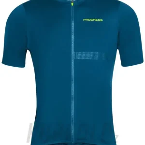 Autentický Progress TRAFFIC pánský cyklistický dres, petrol
