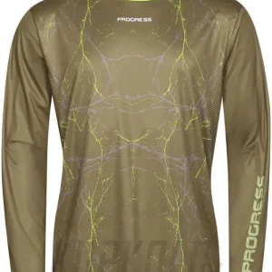 Super Cena Progress ARMAGEDON pánský cyklistický dres, olivová