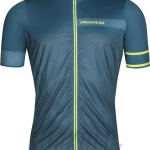 Progress SOLAR pánský cyklistický dres, petrol Omezená Nabídka