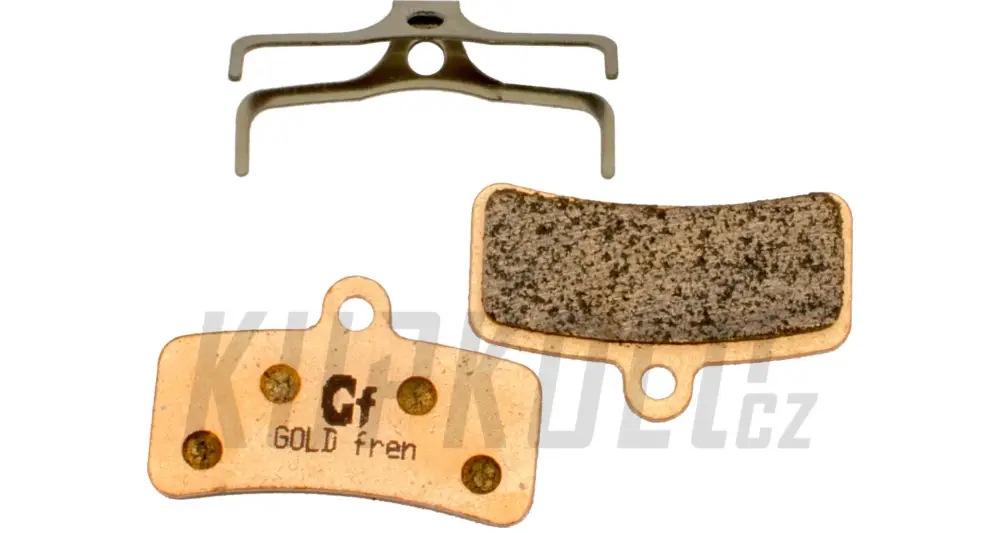 Nová Kolekce Brzdové destičky Goldfren 846 Shimano 4 píst