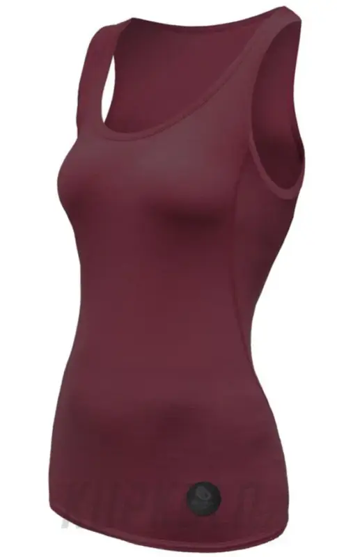 Sensor Merino AIR dámské triko bez rukávu, port red Levný