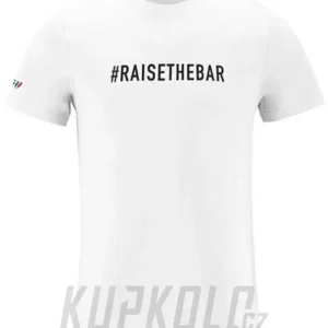 Bezpečná Platba Triko Wilier Raisethebar krátký rukáv, bílé