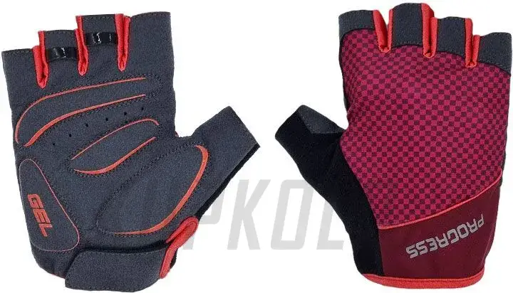 Progress Solaria Mitts cyklo rukavice, vínová/růžová Přímo Od Výrobce