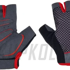Bezpečná Platba Progress Solar Mitts cyklo rukavice, černá/červená