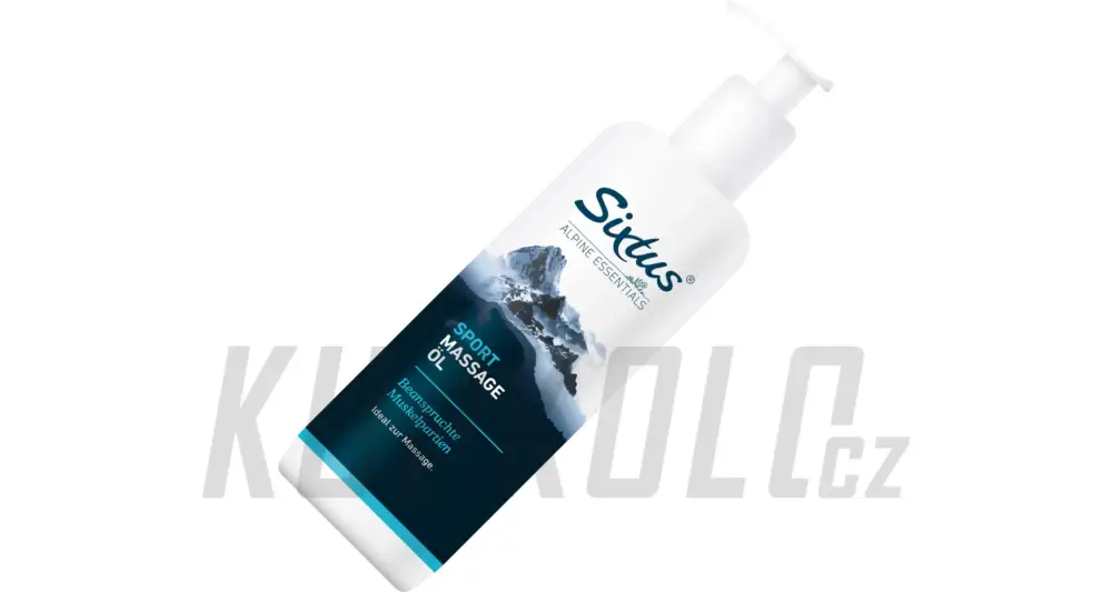 Zlevněný Masážní olej Sixtus Sport Massage Oil, 500 ml