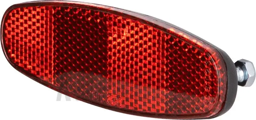 Odrazka zadní na nosič Force 105 x 31 mm, červená Značkový