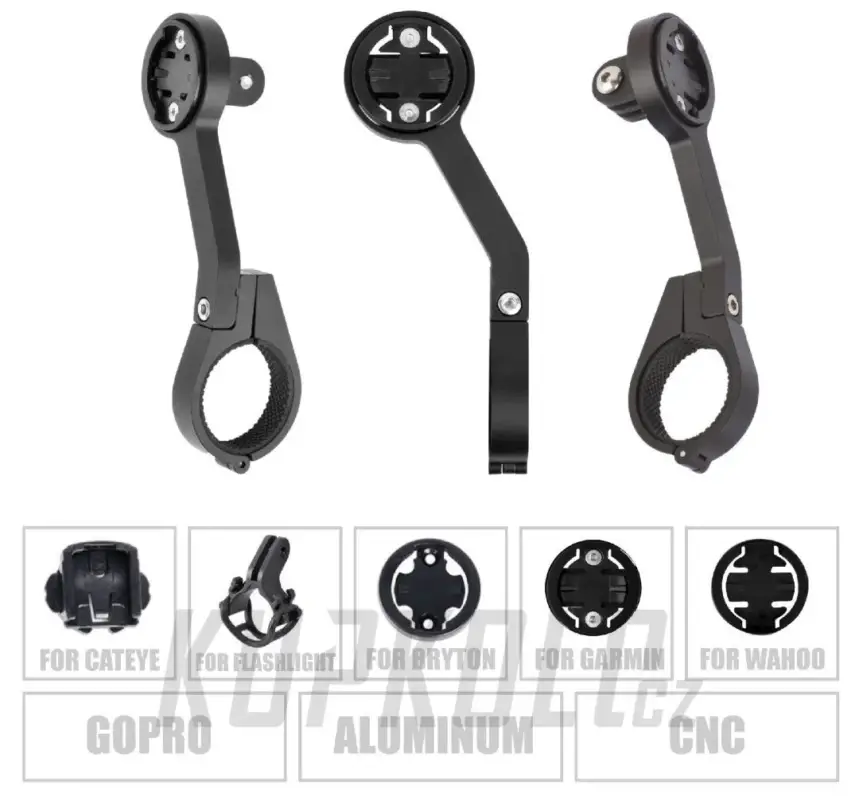 Bezpečná Platba Sting LW-G1000-HOLDER01 držák pro Wahoo, Garmin, Bryton, GoPro a Cateye