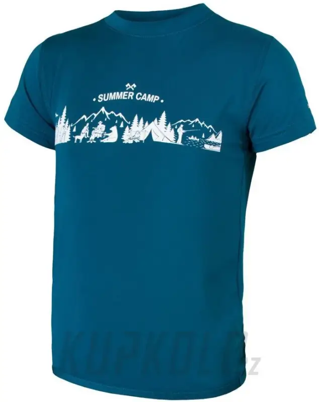 Dětské triko Sensor COOLMAX FRESH PT CAMP safír - krátký rukáv Kup Teď