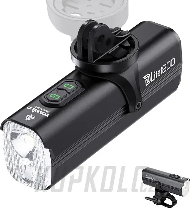Světlo přední Towild DLite 1800 - 5000 mAh Horká Nabídka
