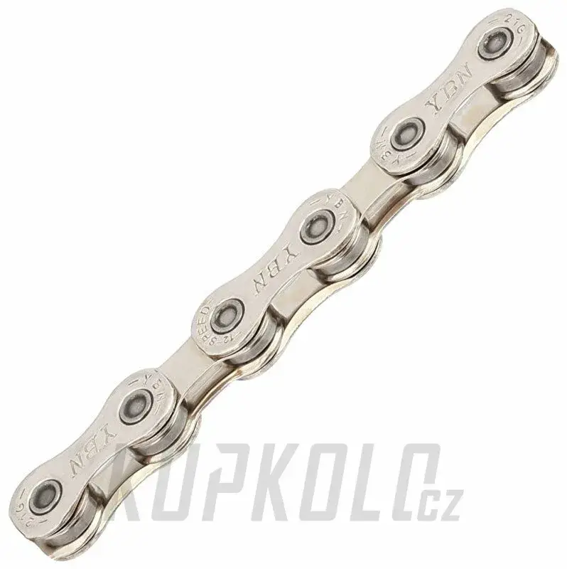 Levný Řetěz MAX1 12 speed, 126 článků, stříbrný, včetně spojky