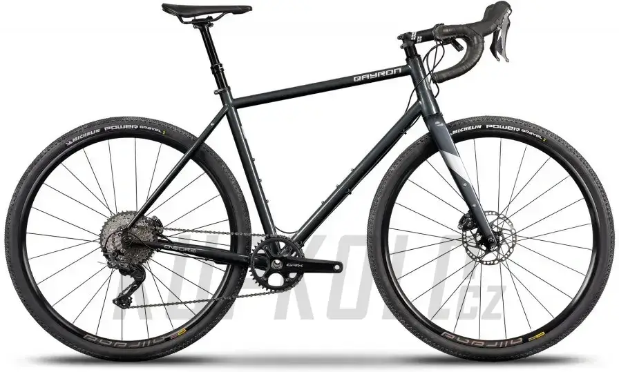 Gravel Qayron One.Dr CrMo Q Ultimate Black Metal Oblíbený