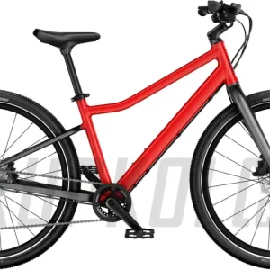 Dětské horské kolo 24" WOOM 5 Explore Červená 2025 Sleva