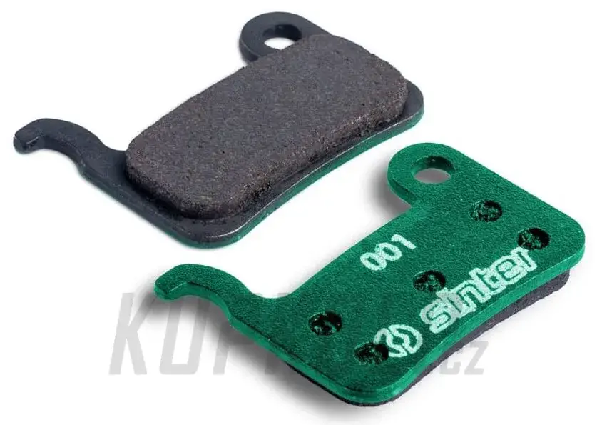 Objednat Nyní Brzdové destičky Sinter Shimano Type A, zelená směs