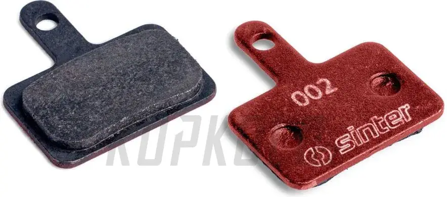 Cenový Hit Brzdové destičky Sinter Shimano Type B, červená směs