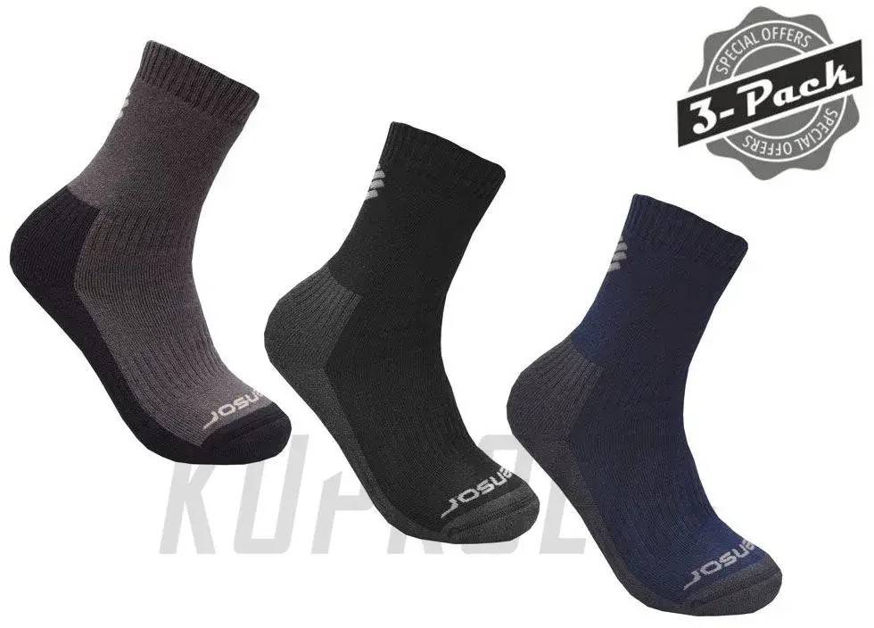 Ponožky Sensor Treking EVO 3-pack, černá/šedá/modrá Nová Kolekce