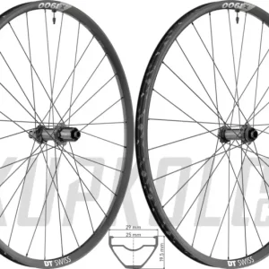 Pár - 29" kola DT Swiss X 1900 Spline 622x25 - 6 děr (přední + zadní kolo) Nízká Cena