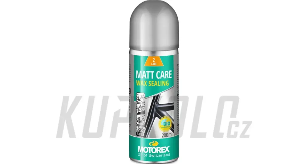Ochranný sprej Motorex BIKE MATT Care sprej 200ml Objednat Nyní