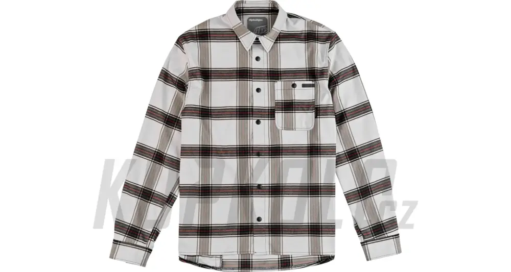 Košile Troy Lee Designs Grind Flannel Plaid Mist Poslední Šance