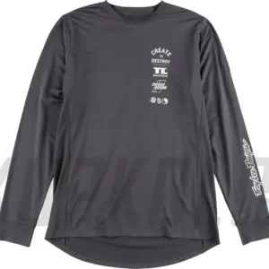 Odeslání Ihned Dres Troy Lee Designs s dlouhým rukávem Ruckus Ride Tee Destroy Carbon